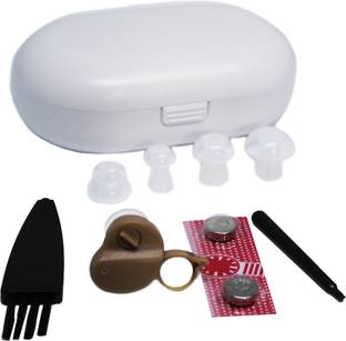 Anu Invisible Small Ear Machine Mini Hearing Aids for Deaf Hearing Aid Machine-Axon K-80(Completely In the Canal) Behind the ear Hearing Aid