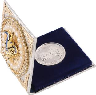 Osasbazaar Silver Coin Round with Designer Packing - 99% Pure BIS Hallmarked - 10 gms - Pack of 1 Silver Coin