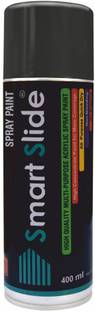 SMART SLIDE Matte Black Color Spray Paint for Cars / Bikes / Furniture / Plastic / Wood Black Spray Paint 400 ml