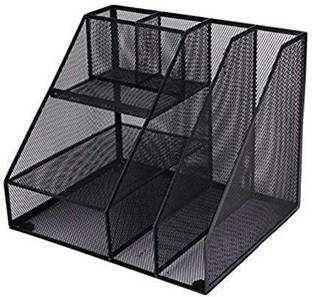 CPEX 7 Compartments Metal Metal Mesh File Box