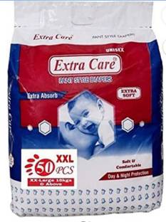 Extra Care Extra Absorb Pant Style Diapers Size (XXL) 50 Counts - XXL