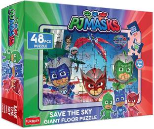 FUNSKOOL Pj Masks Save The Sky Giant Floor Puzzle