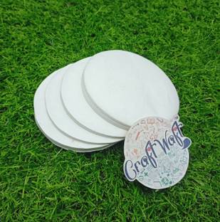 CRAFTWAFT PREMIUM HANDMADE QUALITATIVE FILTER PAPER ROUND CIRCLES 9 CM DIA PACK OF 100 Filter Paper