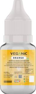 Veganic Orange Flavour Essence For Cake Baking | Extract for Baking Cakes Orange Liquid Food Essence