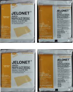 SMITH&NEPHEW JELONET PARAFFIN NON-ADHESIVE OPEN-MESH STERILE GAUZE 10CM X 10CM (40 DRESSING) Gauze Medical Dressing