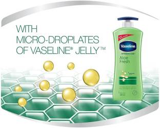 Vaseline (Intensive Care Aloe Fresh Body Lotion 400 ml) set/1