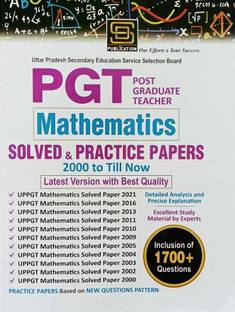 UP PGT Mathematics Solved & Practice Papers