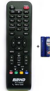 Sun Direct HD Set Top Box Remote Sun Direct Set Top Box HD ONLY Remote Controller