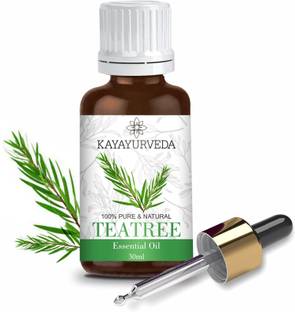 KAYAYURVEDA Tea Tree Oil for Acne and Blemish-Free Skin