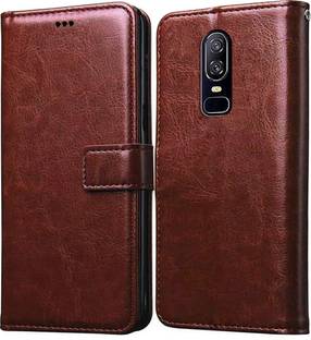 Casotec Flip Cover for OnePlus 6