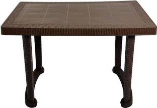 Esquire Trofi BN Plastic 4 Seater Dining Table