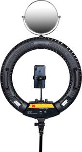 KODAK R7 20" Ring Light With Remote, Mirror, Phone Holder, Adapter & Handle Ring Flash