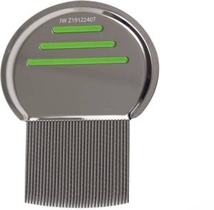 D-Top Stainless Steel Lice Comb Kids Hair Rid Headlice Thread Teeth Remove Comb