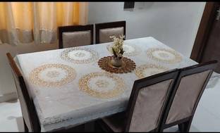 SHRI MAHAVIR IMPEX Round Pack of 6 Table Placemat