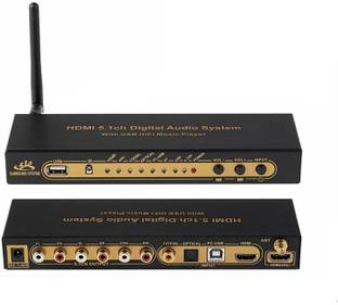 microware  TV-out Cable HDMI 5.1ch Digital Audio Decoder System with USB HIFI music player and BT v5.0