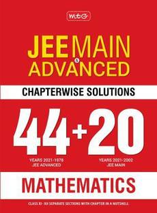 44+ 20 Years Chapterwise Solutions Maths for Jee (Adv + Main)