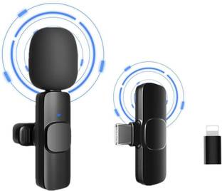 AMG Music Wireless Lavalier Microphone Plug & Play Lapel Mic for Type-C Android Microphone