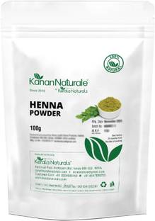 Kerala Naturals Henna Powder 200gm (100gm x Pack of 2) - Natural Hair Color & Conditioner