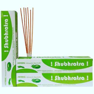 SHUBHRATRA Mosquito Agarbatti Lemon