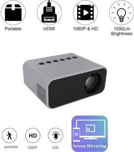 TOTAL LIMITED STOCK BEST QUALITY LED Video Projector for Children TV Movie, Party Game (1500 lm) Portable Projector