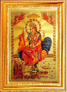 SUNINOW bahuchar maa photo frame Religious Frame