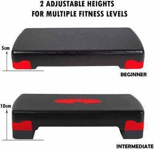 Sports Era Exercise Step Platform Aerobic Stepper Fitness Workout Deck Stepper Stepper