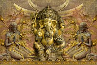 HD PRINT HOUSE Religious Multicolor Wallpaper