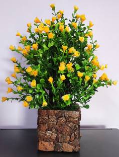 BAARIG Wild Artificial Plant  with Pot
