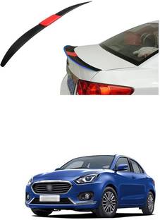 PRTEK 3PC Universal Car Modified ABS Tail Wing Rear Trunk Spoiler Lip 141 Car Spoiler