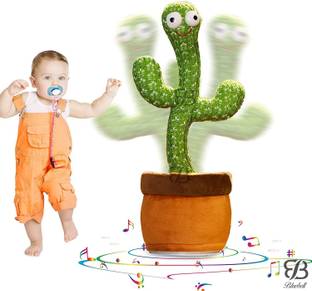 Oxhox Dancing Cactus Talking Toy,Wriggle & Singing Recording Repeat What You Say