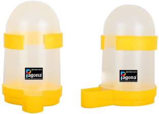 Pagona Bird Feeder Water and Food Hanging Feeder Bird Water Or Food Hanging Feeder Plastic Pet Bottle