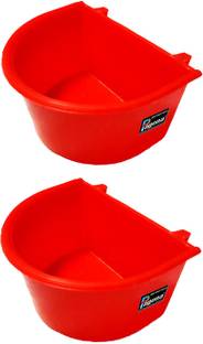 Pagona Bird Feeder food and water feeder Bird Cage Food or water Feeder Cup Plastic Pet Bowl
