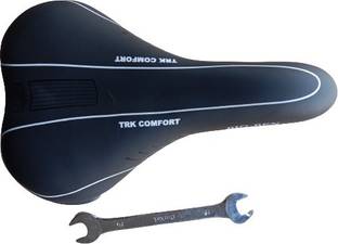 Venus Mountain Bikes MTB Cycle Complete Bicycle Seat (Black)+seat adjustable tool Saddle