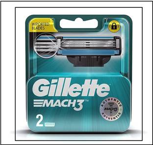 Gillette Mach3 2 Cartridges Razor - pc 1, Men