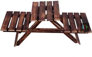 AmarTraders Solid Wood Side Table