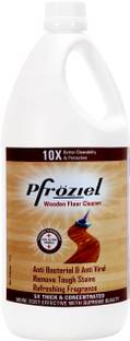 Pfroziel Wood / Wooden floor cleaner(1L).Disinfectant surface Organically. Remove stains. With Refreshing Rose Fragrance
