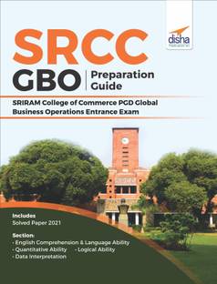 SRCC GBO 2022 Preparation Guide - SRIRAM College of Commerce PGD Global Business Operations Entrance Exam