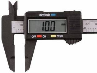 VERAT Plastic Fiber Body Digital Vernier Caliper Feature, Inch and Millimeter Conversion Measuring Tool for Household/DIY Digital Caliper