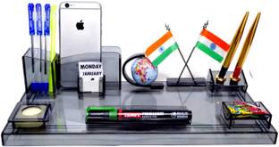 Spyke 8 Compartments Acrylic PEN HOLDER