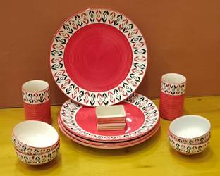 caffeine Ceramic Dinner Set