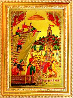 SUNINOW vahanvati maa Religious Frame