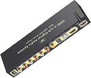 microware HD815BT 5.1Audio Decoder Bluetooth5.0 DAC DTS AC3 FLAC APE PC-USB SPDIF Media Streaming Device