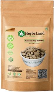 HerbsLand Premium KAUNCH (Konch) BEEJ (Mucuna pruriens) Powder