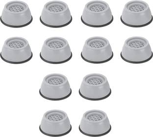 SAFESEED Washing Machine, Air Cooler, Refrigerator Anti Vibrate Pads with Suction Cup Feet Stand Legs -VP75 for Washing Machine Material Rubber