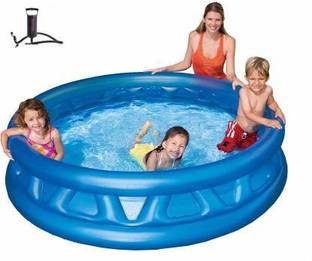 Kreative Marche Summer Special Inflatable Kid Swimming Pool with Air Pump, Bath tub,