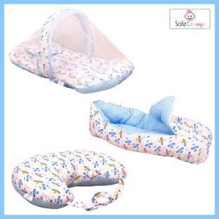 SafeChamp Cotton Baby Bed Sized Bedding Set