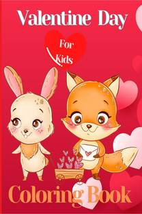 Valentine Day Coloring Book for Kids