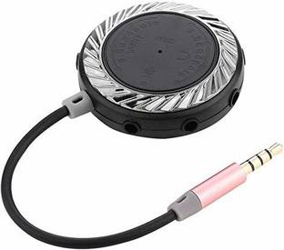 Explorer Stereo Audio Cable 0 m 9 Way Audio Splitter Music HUB Device for 3.5mm Jack