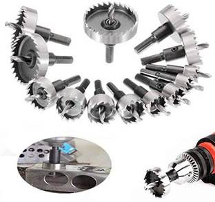 uptodatetools HSS Steel Cutter Stainless Steel,copper, Iron and Metal Plastic 14-50mm