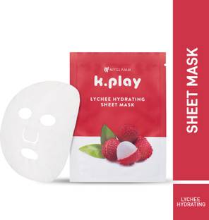 MyGlamm K.PLAY LYCHEE HYDRATING SHEET MASK